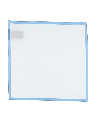 ZEGNA Scarves and foulards White 100% Cotton
