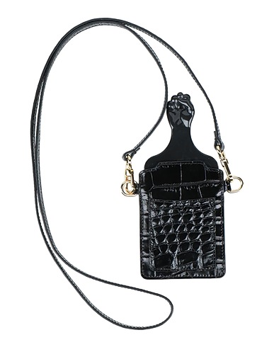 BOTTER Anderes Accessoire Schwarz Kalbsleder, Polyester, Edelstahl
