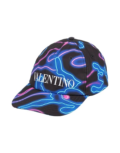 VALENTINO GARAVANI Mützen & Hüte Schwarz 100% Polyester
