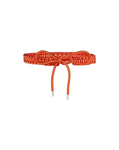 ISABEL MARANT Cinture Arancione Fibre tessili