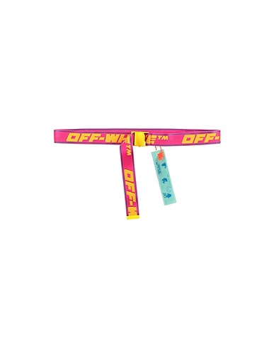 OFF-WHITE™ Regular belt Fuchsia 71% Polyamide, 29% Polyester