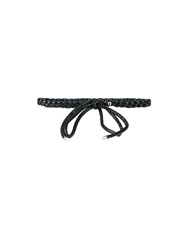 DONDUP Belts Black Textile fibers