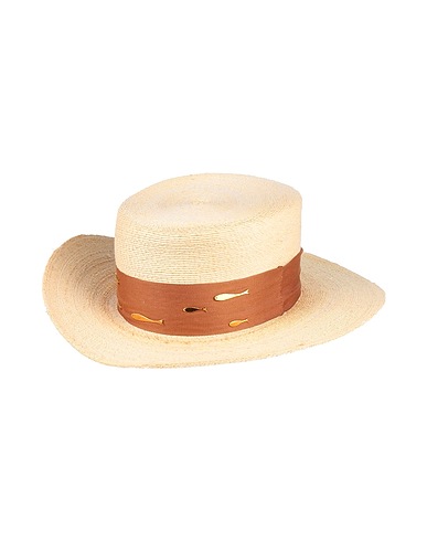 NICK FOUQUET Hat Beige 100% Straw