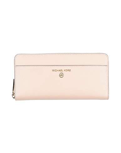 MICHAEL MICHAEL KORS Wallet Light pink 100% Cow leather