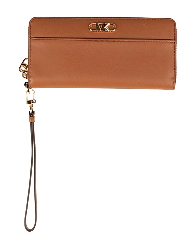 MICHAEL MICHAEL KORS Wallet Brown 100% Bovine leather