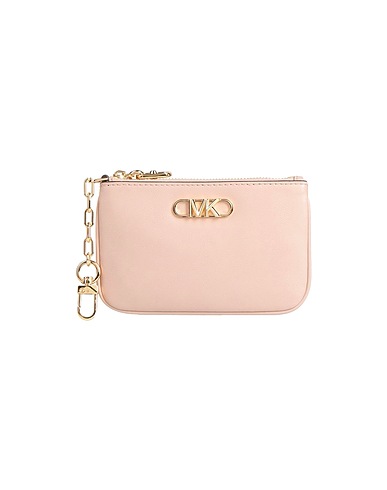 MICHAEL MICHAEL KORS Pouch Antique rose 100% Bovine leather