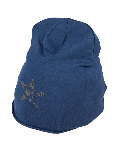 GAUDÌ Hat Blue 95% Cotton, 5% Elastane