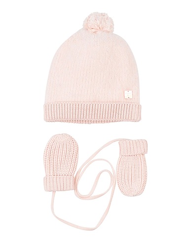 CARRÉMENT BEAU Set para bebé Rosa claro 63% Poliamida, 37% Acrílico, Algodón, Fibra metálica