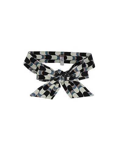 MALÌPARMI Belts Black 100% Polyester