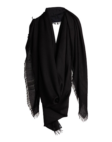 EMPORIO ARMANI Scarves and foulards Black 68% Viscose, 32% Modal
