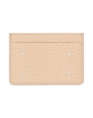 MAISON MARGIELA PICCOLA PELLETTERIA Beige Pelle di bovino