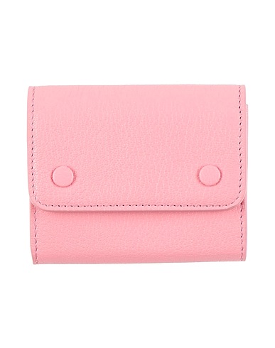 MAISON MARGIELA Wallet Pink 100% Goat skin