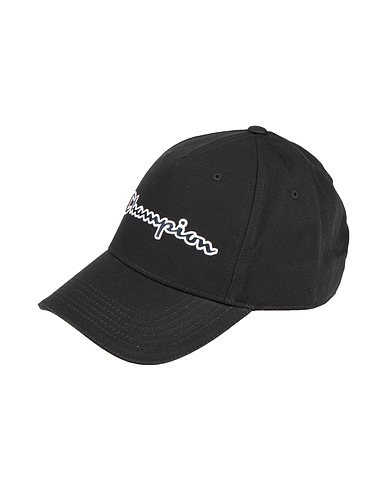 CHAMPION Hat Black 100% Cotton