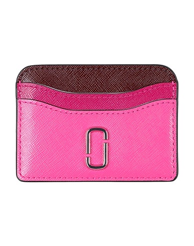 MARC JACOBS Document holder Magenta Soft Leather