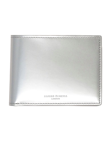 DUNHILL Wallet Grey Soft Leather
