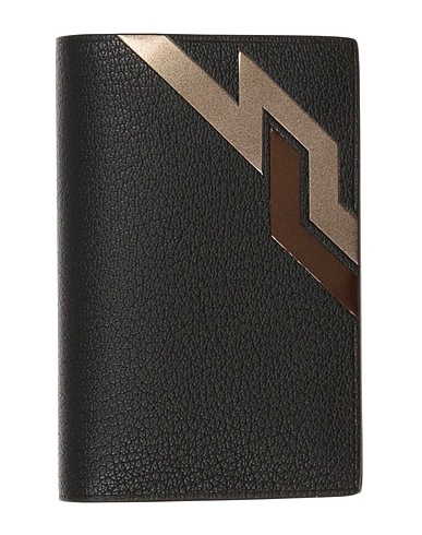 DUNHILL Document holder Black Soft Leather