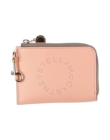 STELLA McCARTNEY Small Leather Goods Blush Textile fibres