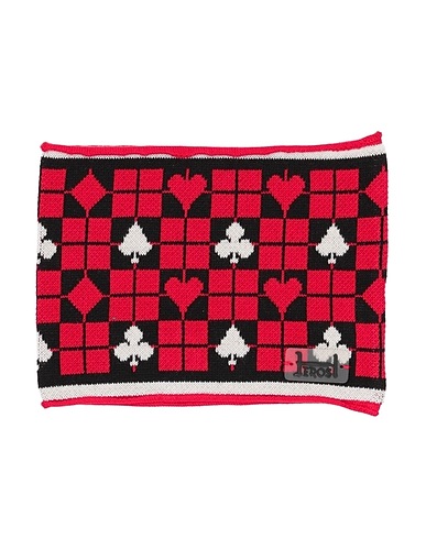 HEROS Scarves and foulards Red 96% Viscose, 4% Cashmere