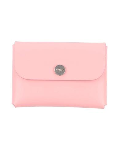 IL BISONTE Wallet Pink Soft Leather