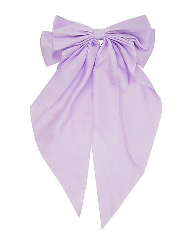 8 by YOOX Accessorio per capelli SATIN BOW HAIRCLIP
 Lilla 70% Fibre tessili, 30% Metallo