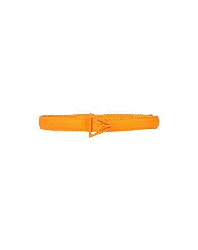 BOTTEGA VENETA Regular belt Orange Rubber