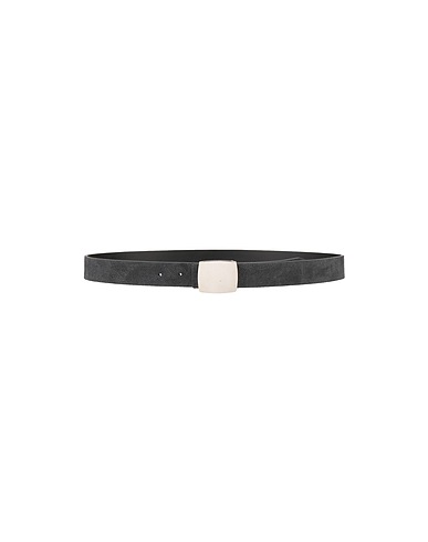 ORCIANI Leather belt Charcoal Leather