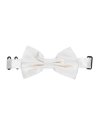 DOLCE&GABBANA Ties and bow ties Ivory 100% Silk