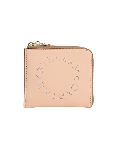 STELLA McCARTNEY Wallet Blush Textile fibres