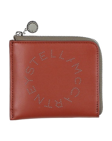 STELLA McCARTNEY Portafoglio Marrone Fibre tessili