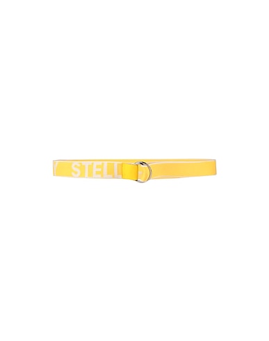 STELLA McCARTNEY Regular belt Yellow Recycled polyester