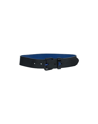 EMPORIO ARMANI Belt Black 70% Polyester, 30% Polyurethane