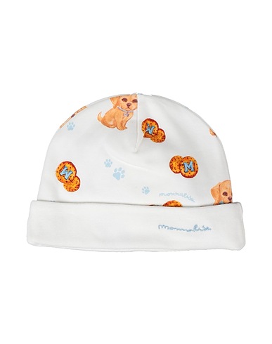 MONNALISA Hat White 100% Cotton