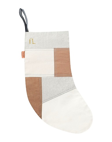FERM LIVING Other accessory TONAL CHRISTMAS STOCKING
 Ivory 100% Organic cotton