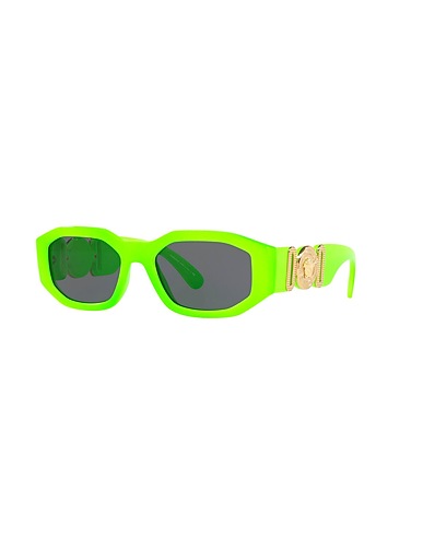 VERSACE Sonnenbrille Limettengrün Acetat