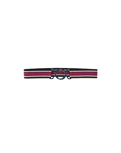 ISABEL MARANT Regular belt Midnight blue 70% Polyester, 30% Latex