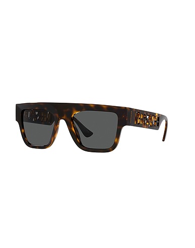 VERSACE Sunglasses Dark brown Cellulose diacetate