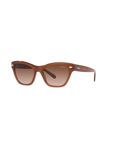 HAILEY BIEBER x VOGUE EYEWEAR Sunglasses Brown Acetate
