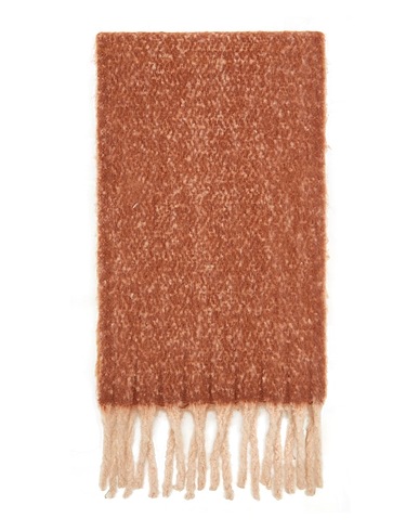 TOPSHOP Écharpes et foulards Marron 100% Polyester