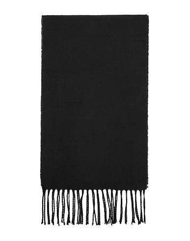 TOPSHOP Scarves and foulards Black 100% Polyester