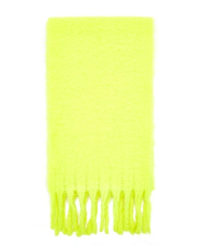 TOPSHOP Schals und Foulards Limettengrün 100% Polyester