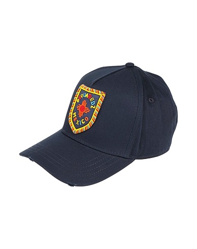 DSQUARED2 Hat Midnight blue 100% Cotton