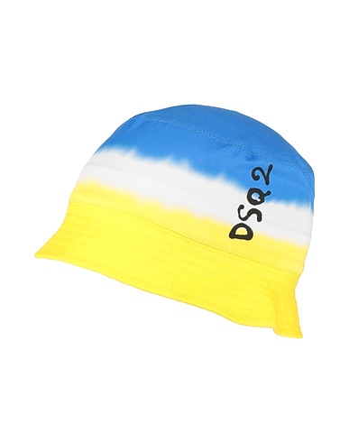 DSQUARED2 Hat Azure 100% Cotton