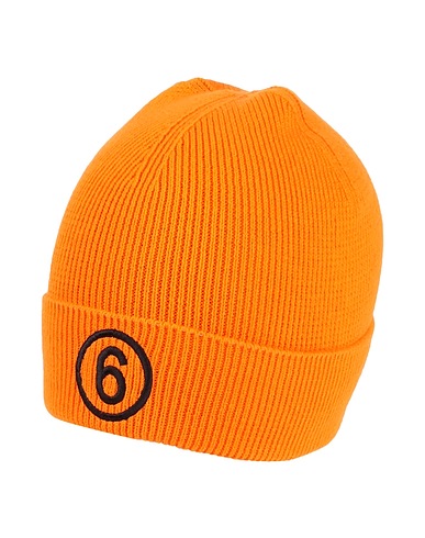 MM6 MAISON MARGIELA Cappello Arancione 100% Cotone