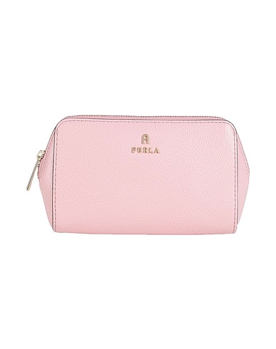 FURLA Bustina FURLA CAMELIA M COSMETIC CASE
 Rosa 100% Pelle