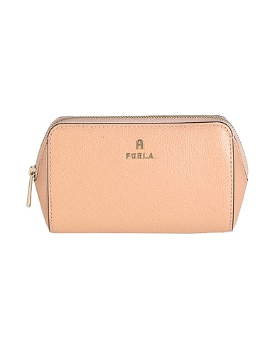 FURLA Pouch FURLA CAMELIA M COSMETIC CASE
 Blush 100% Leather