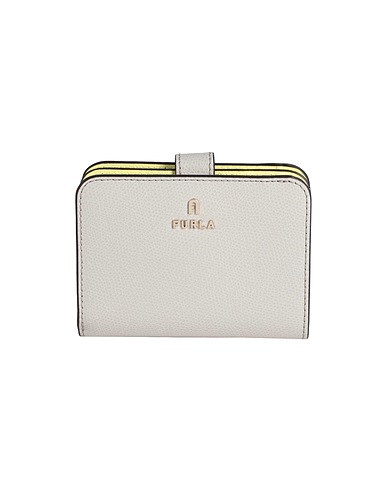 FURLA Brieftasche FURLA CAMELIA S COMPACT WALLET
 Hellgrau Leder