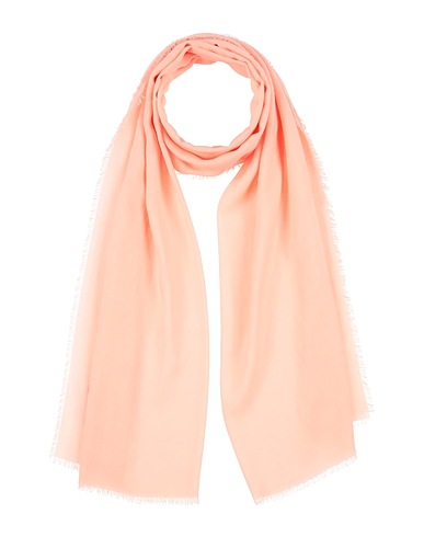 ARTE CASHMERE マフラー＆スカーフ サーモンピンク レーヨン 80% / ウール 20%