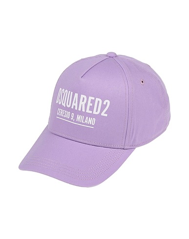 DSQUARED2 Hat Lilac 100% Cotton