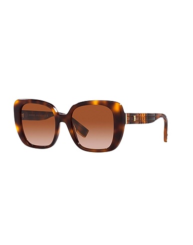 BURBERRY Sonnenbrille 0BE4371
 Braun Acetat