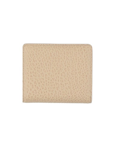 MAISON MARGIELA Portafoglio Beige 100% Pelle di bovino
